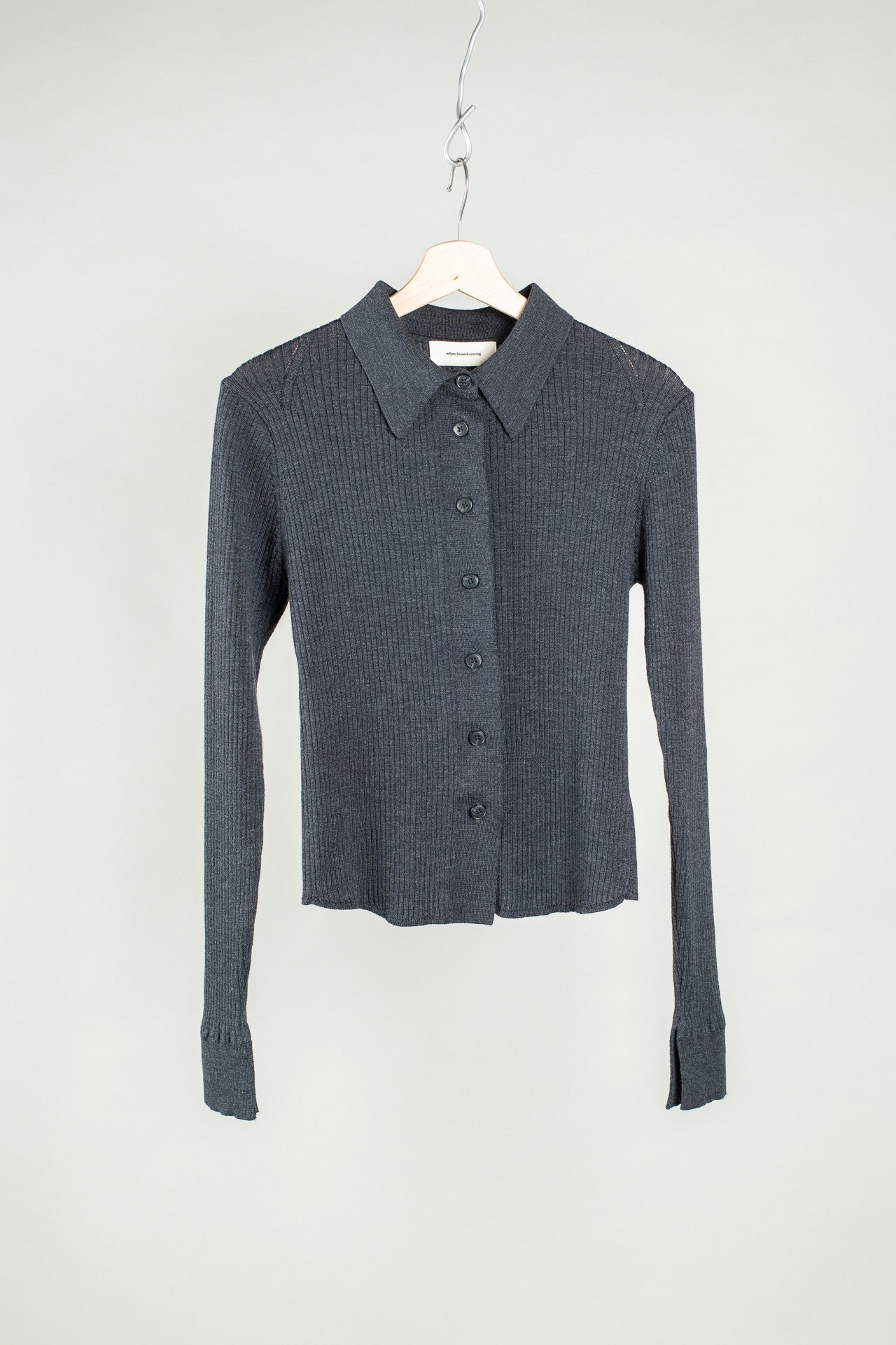 Knitted Rib Shirt