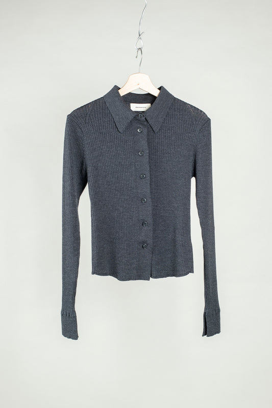 Knitted Rib Shirt