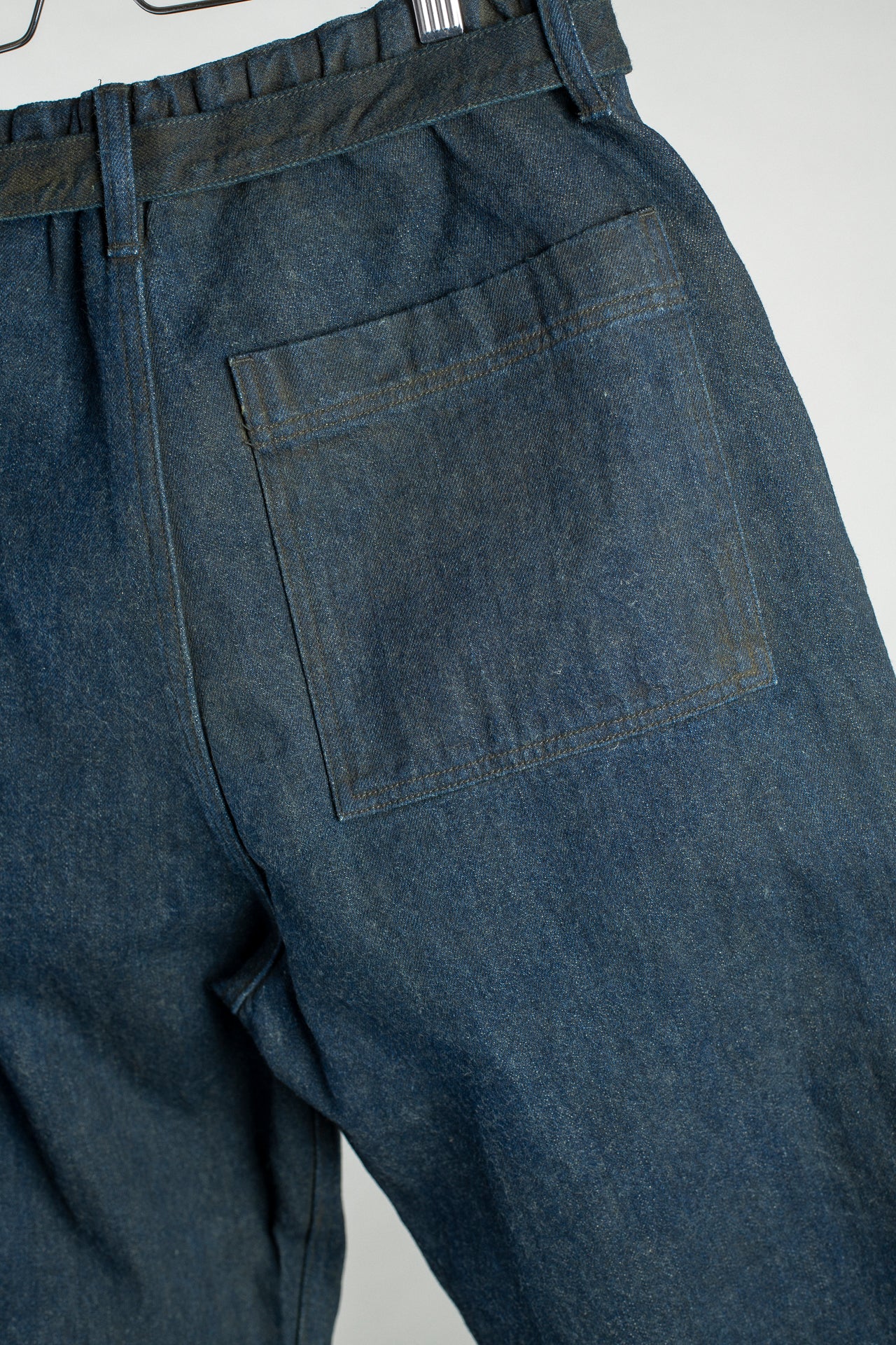 Belted Trouser- Natural Dye