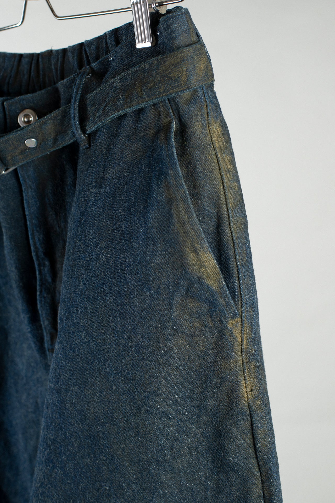 Belted Trouser- Natural Dye