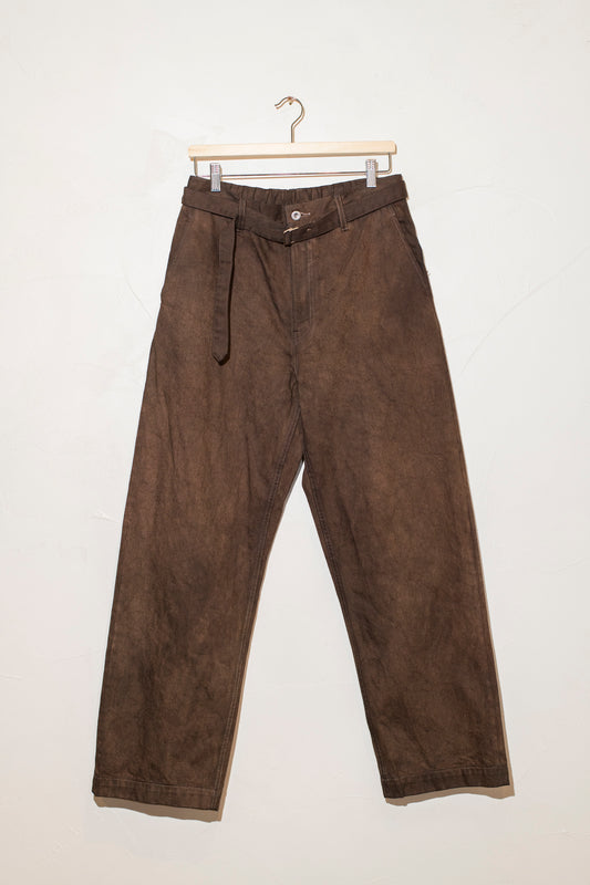 denim wide trouser