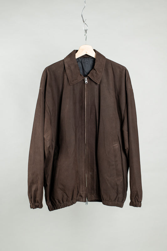 Leather Zip Blouson