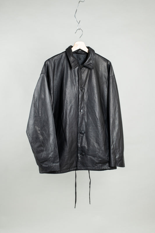 Leather Coach Jacket