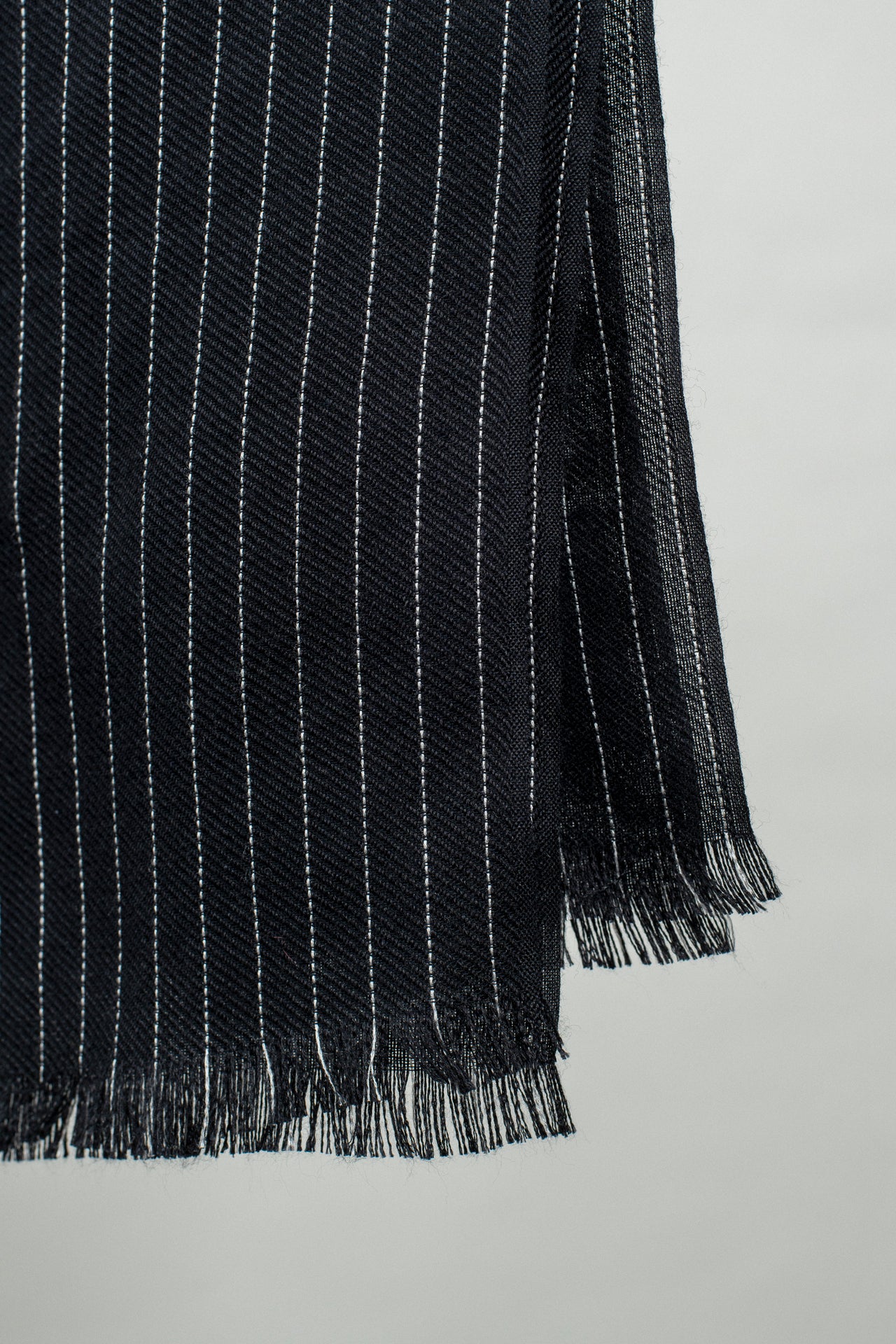 Long Scarf - Silk x Wool