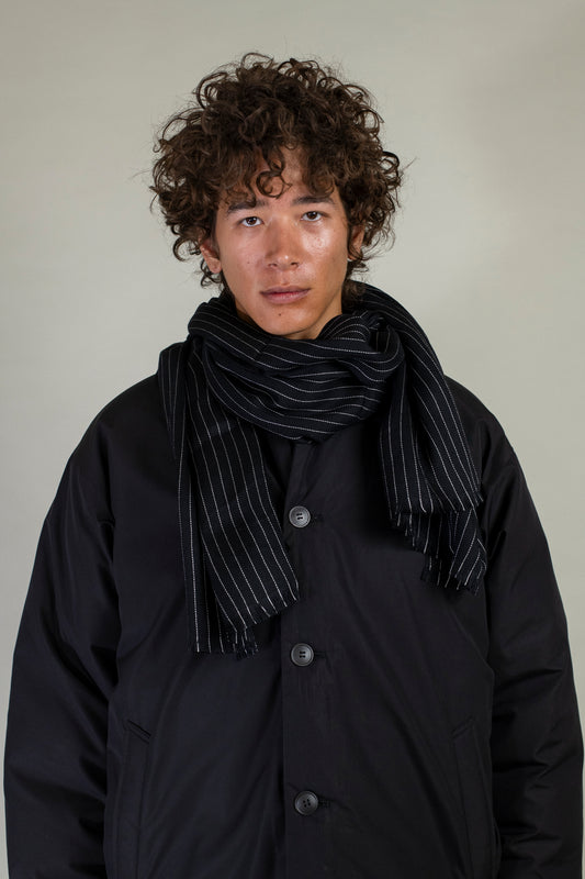 Long Scarf - Silk x Wool