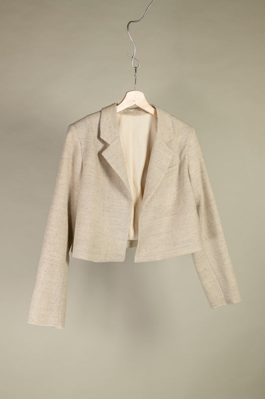 cropped blazer