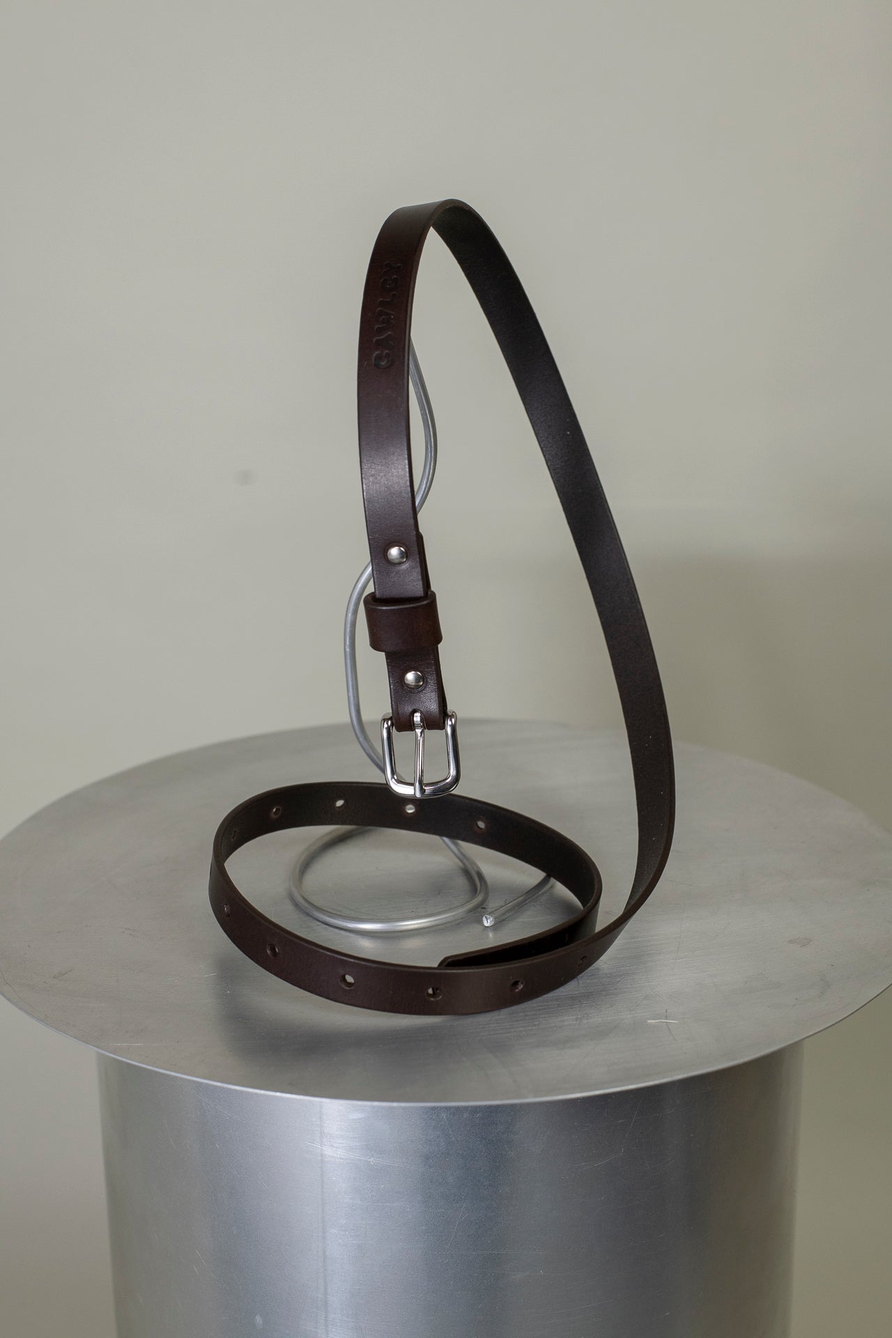 Thin Leather Belt