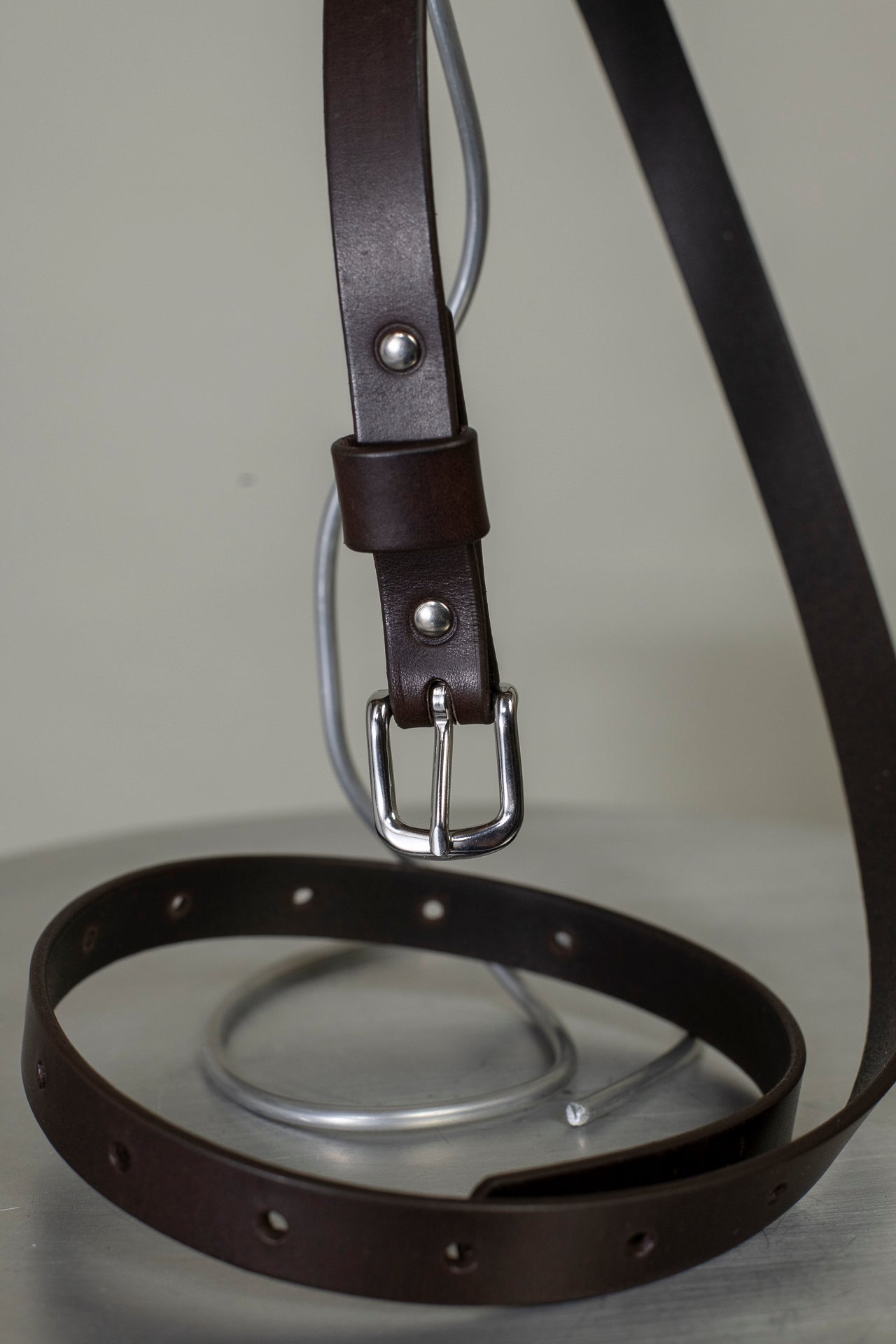 Thin Leather Belt