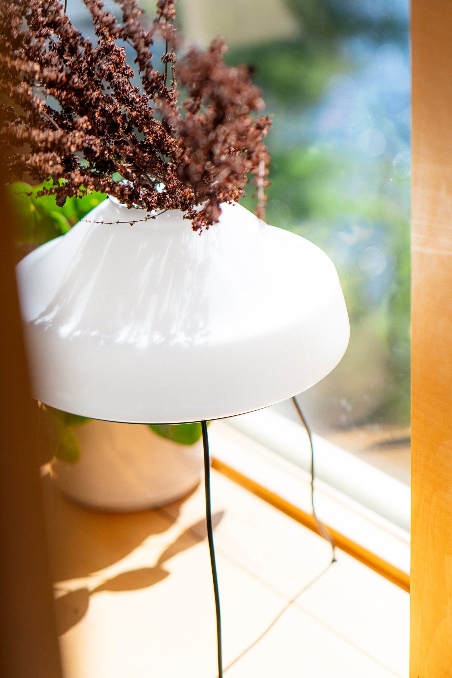 structure de vase en verre