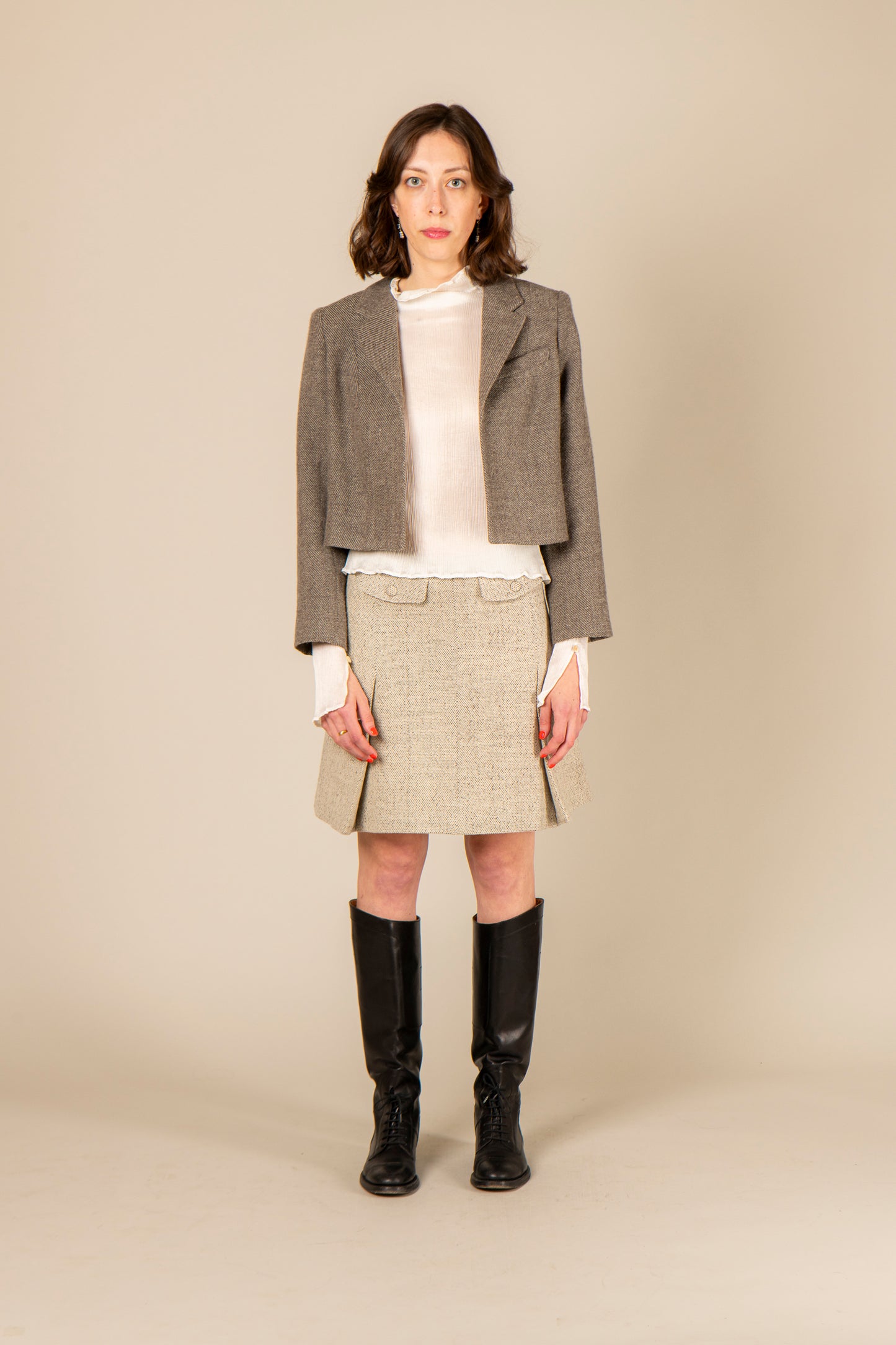 blazer gris