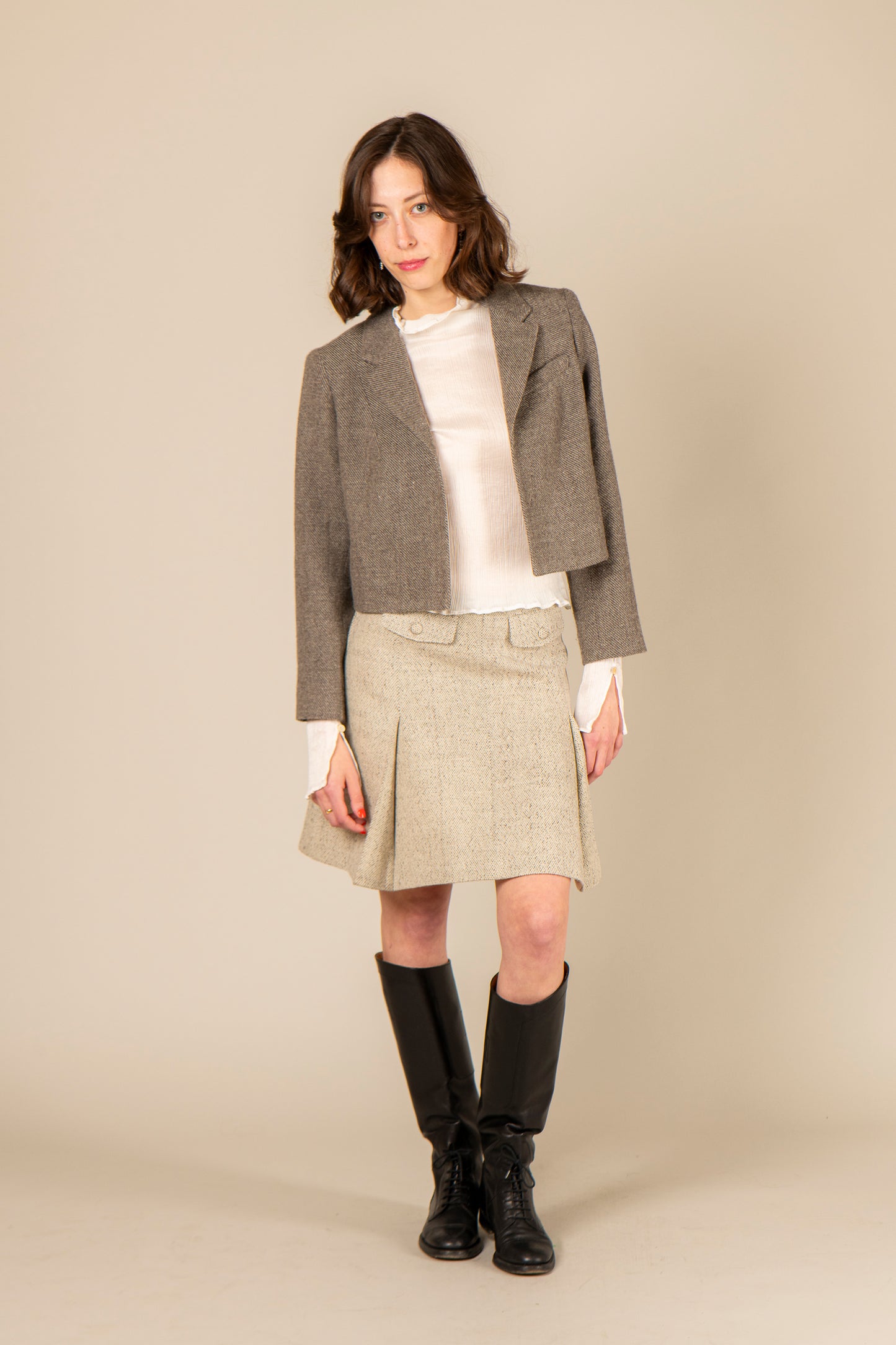 blazer gris