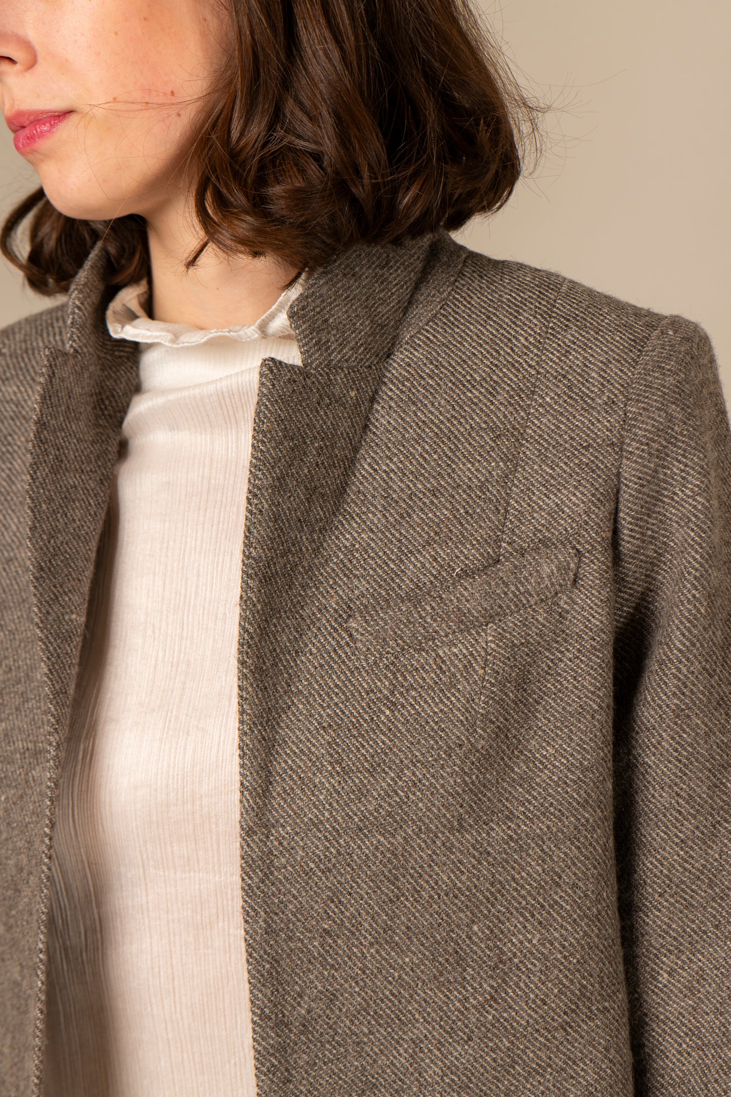 blazer gris