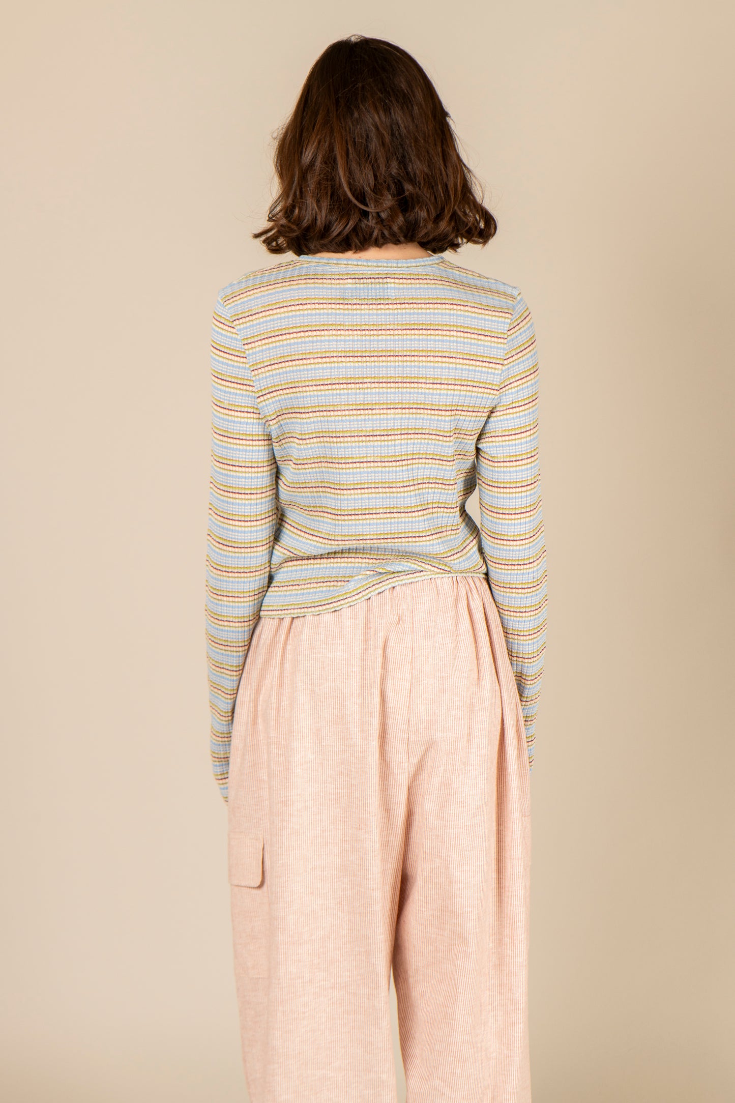 pista striped top