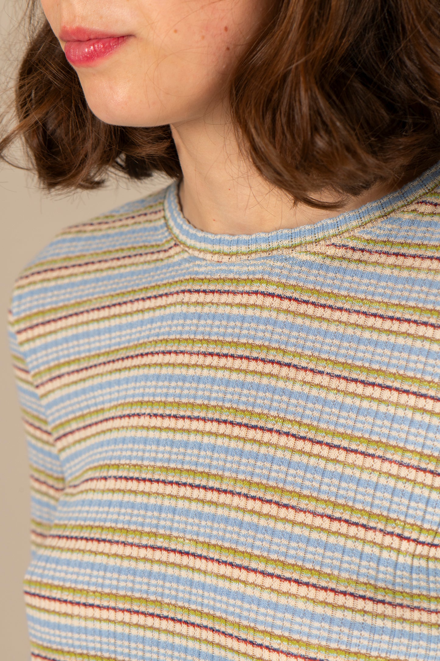 pista striped top