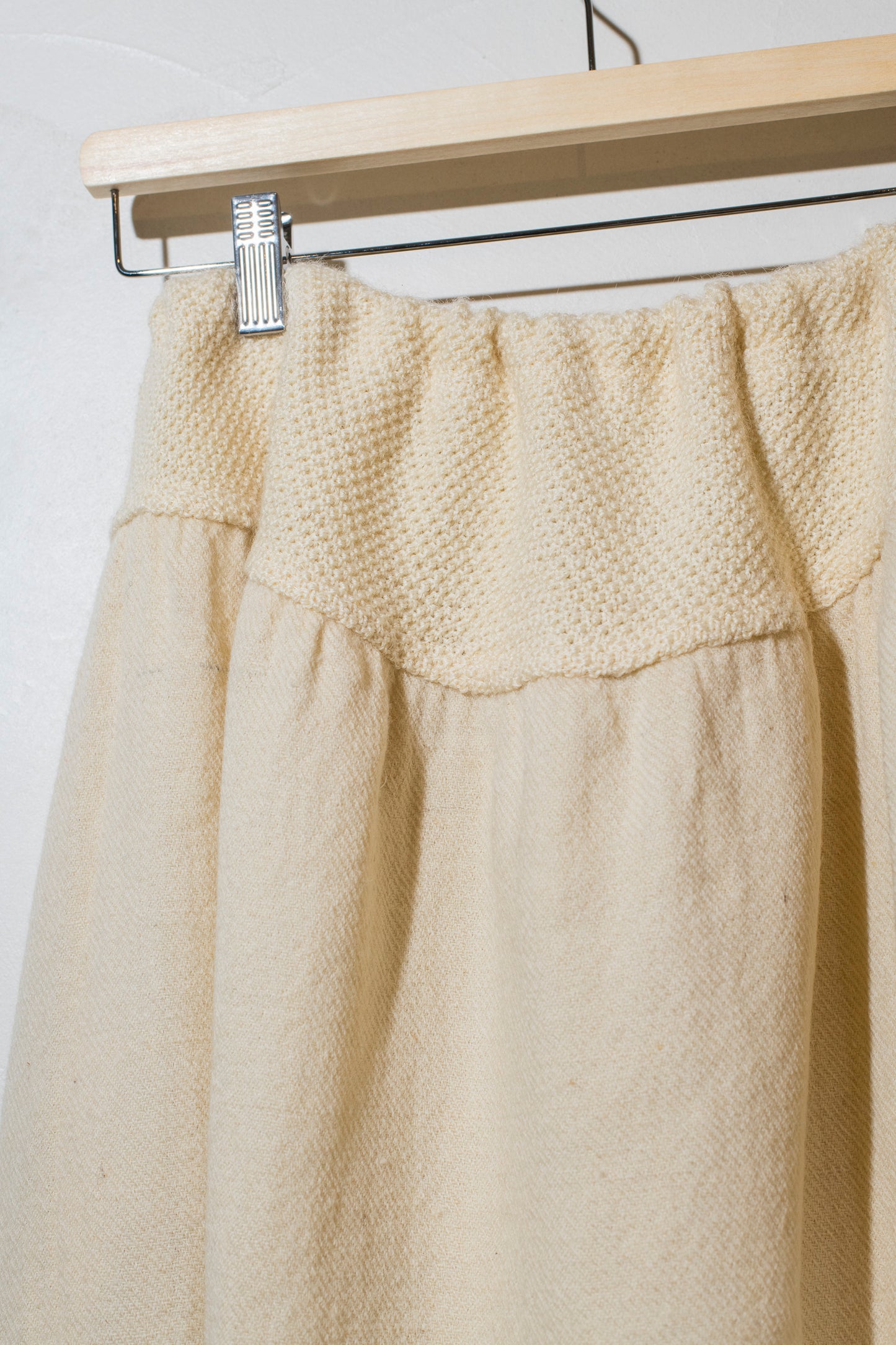 wool cinch skirt