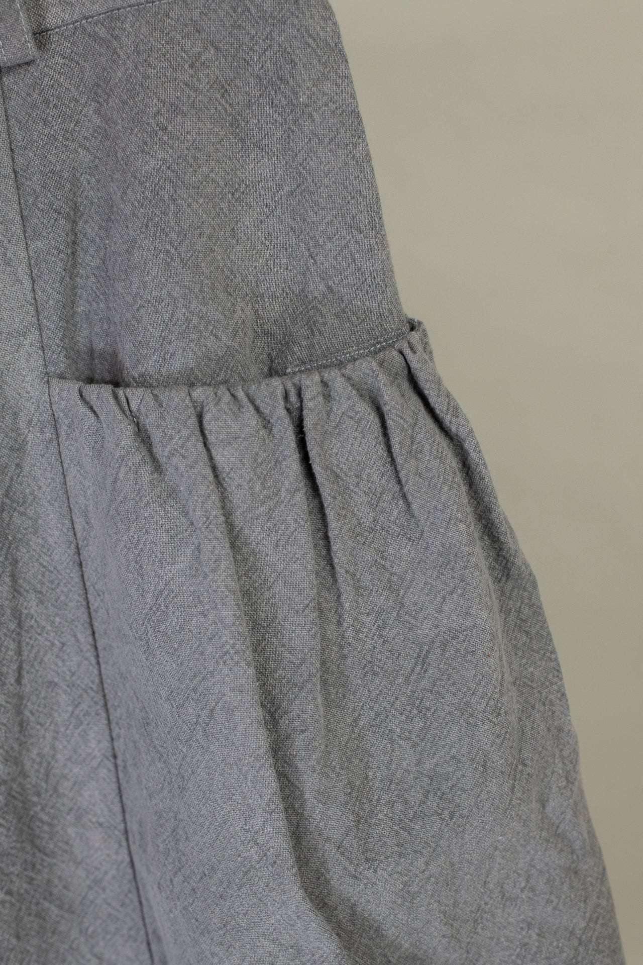 Gathered Wide Leg Culotte