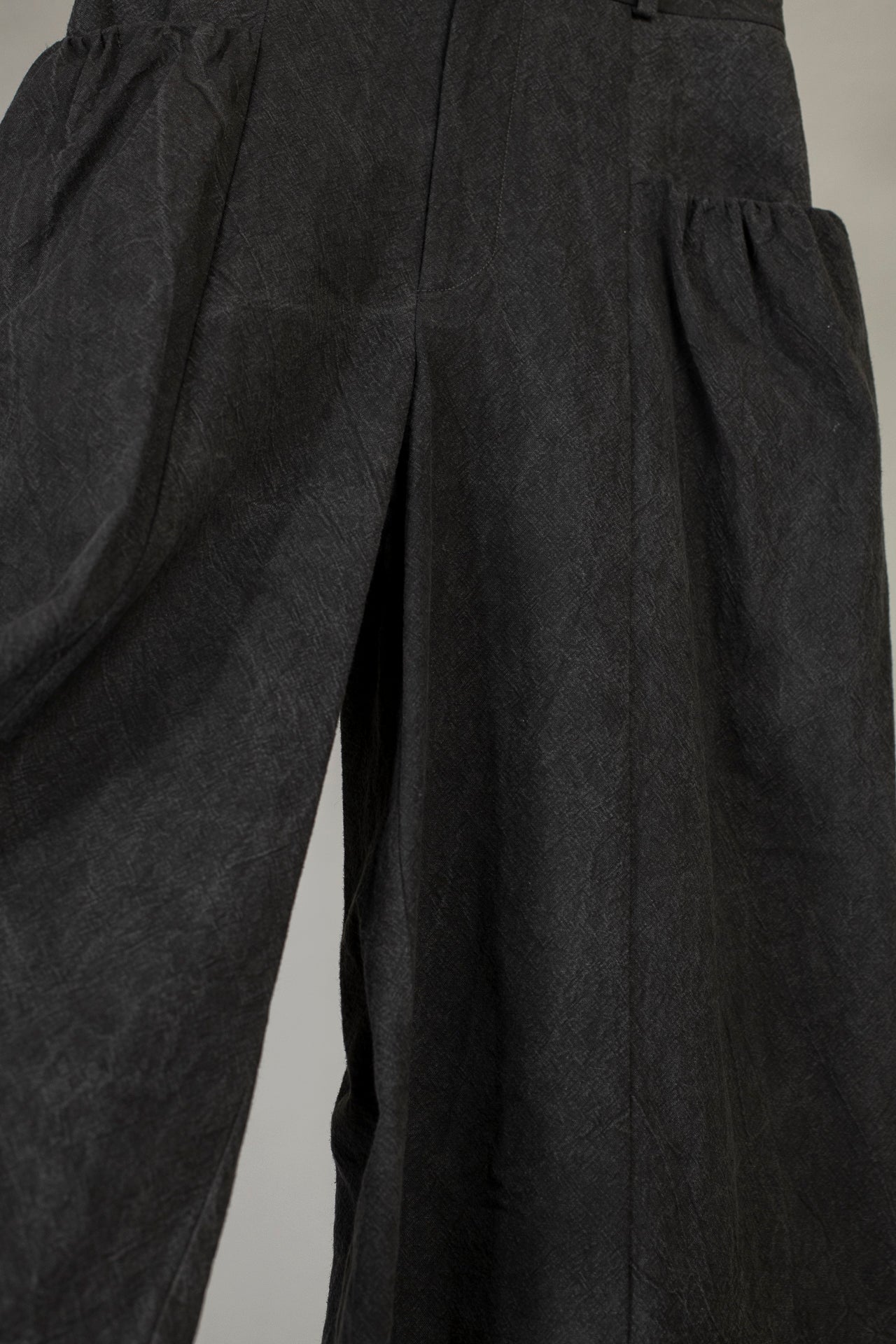 Gathered Wide Leg Culotte