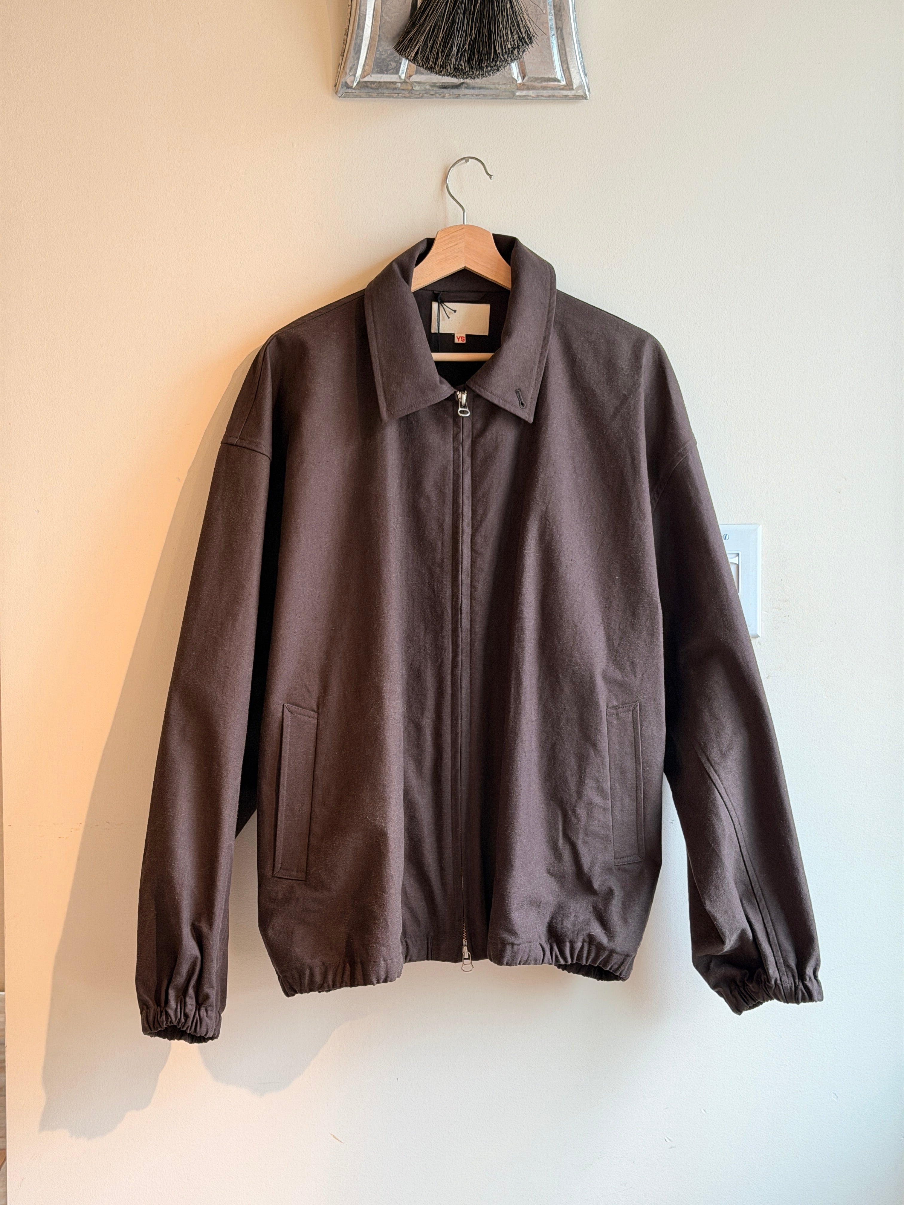Zip Blouson - Cotton Silk