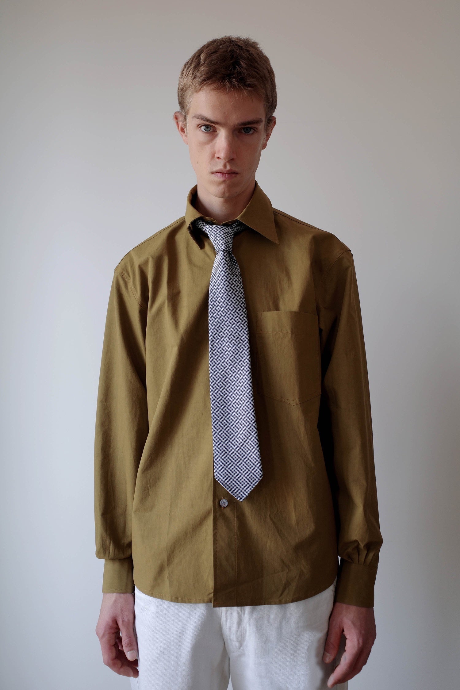 Camisas Manolo Olive Sobrecamisa Shirt