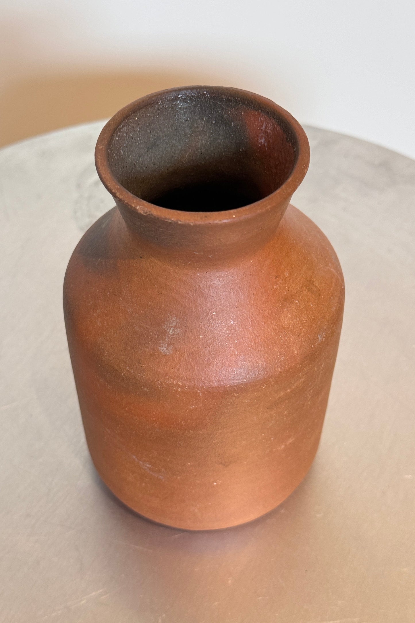 natural clay carafe