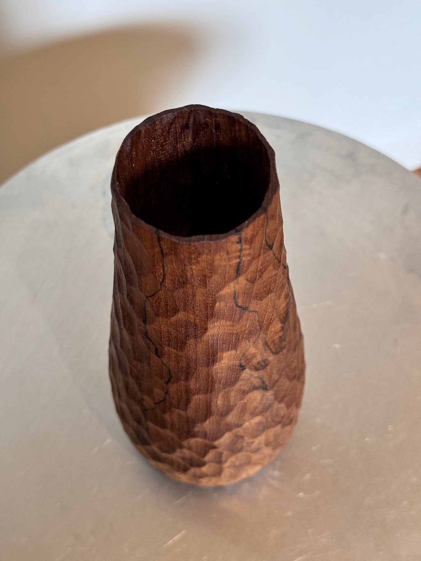 black lines vase