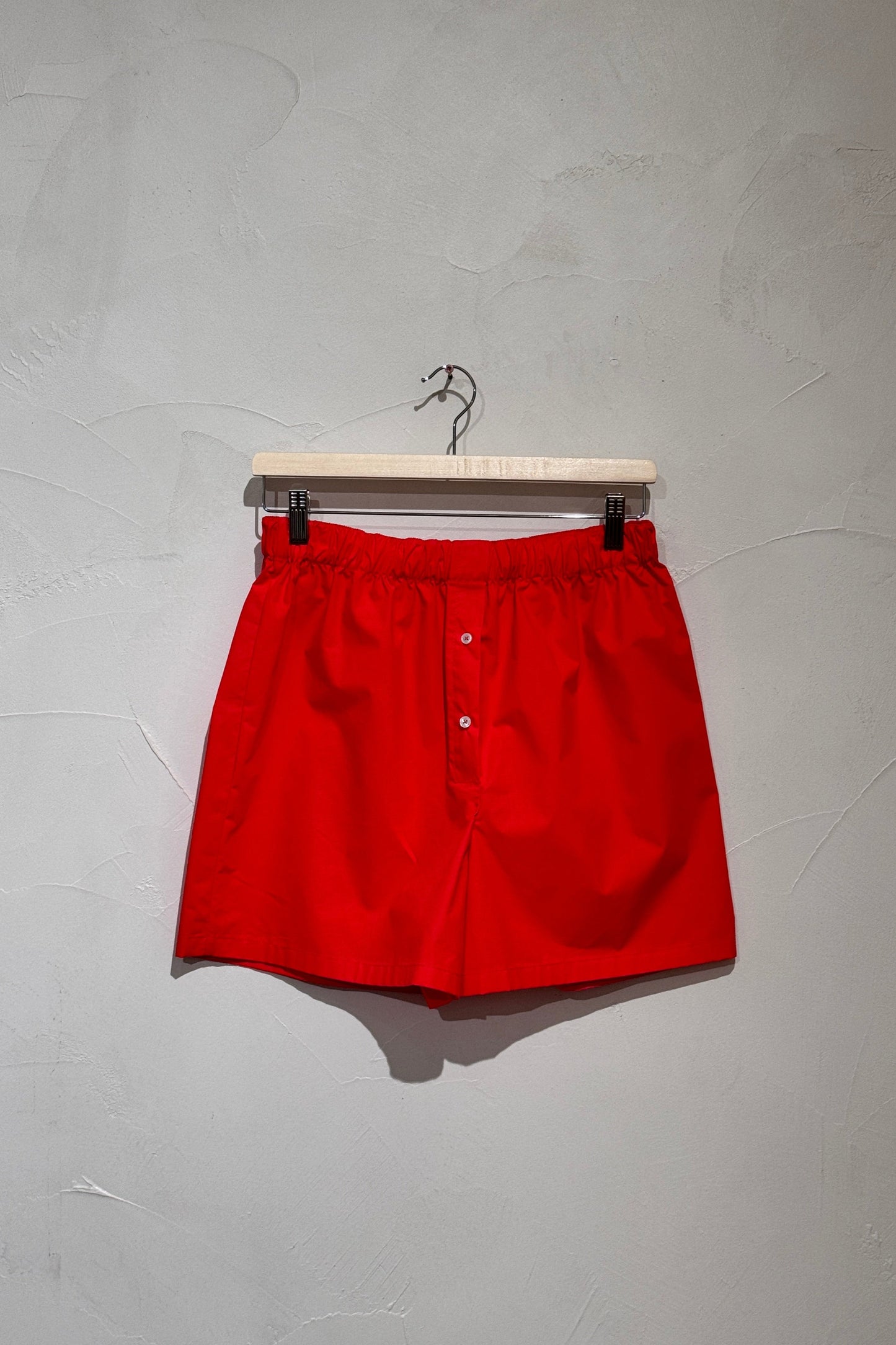 gregg shorts - poppy red