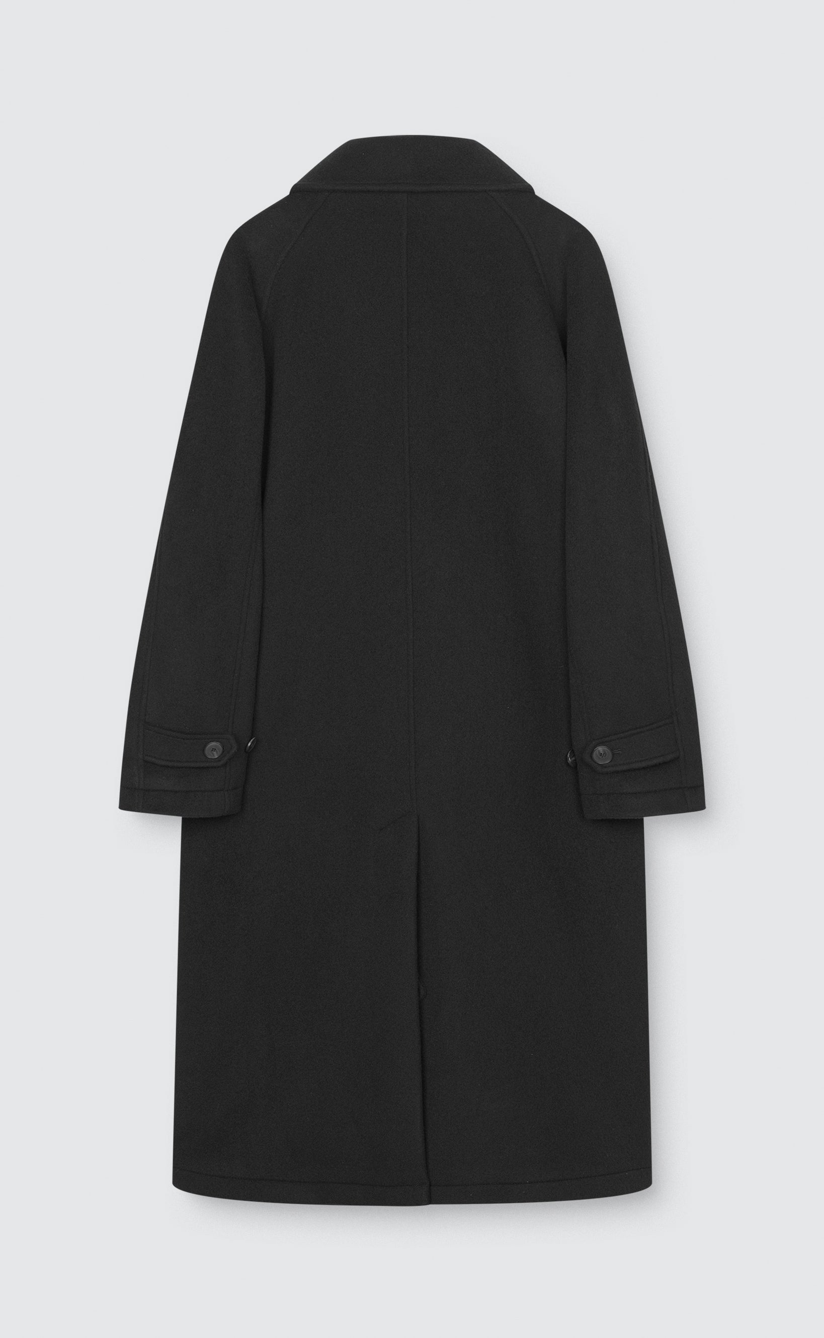 mfpen Installation Coat - Black Recycled Wool