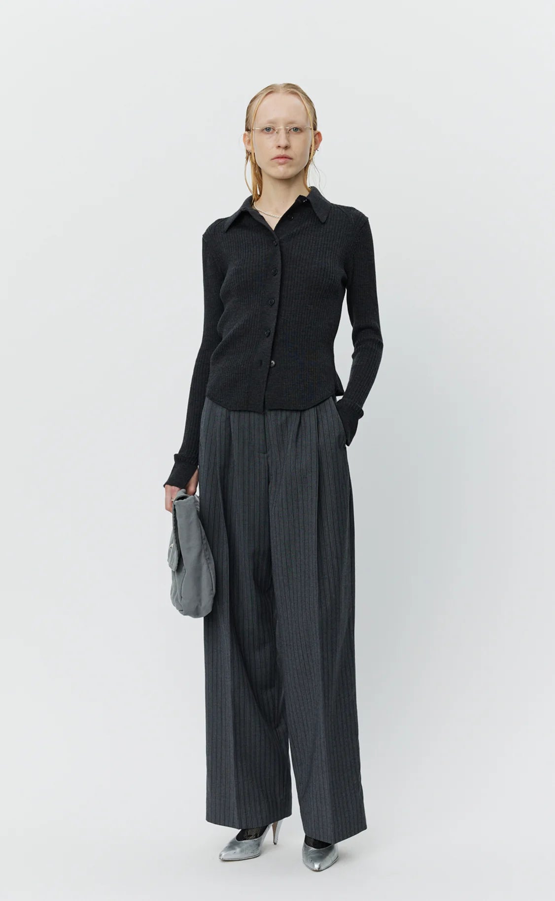 Knitted Rib Shirt