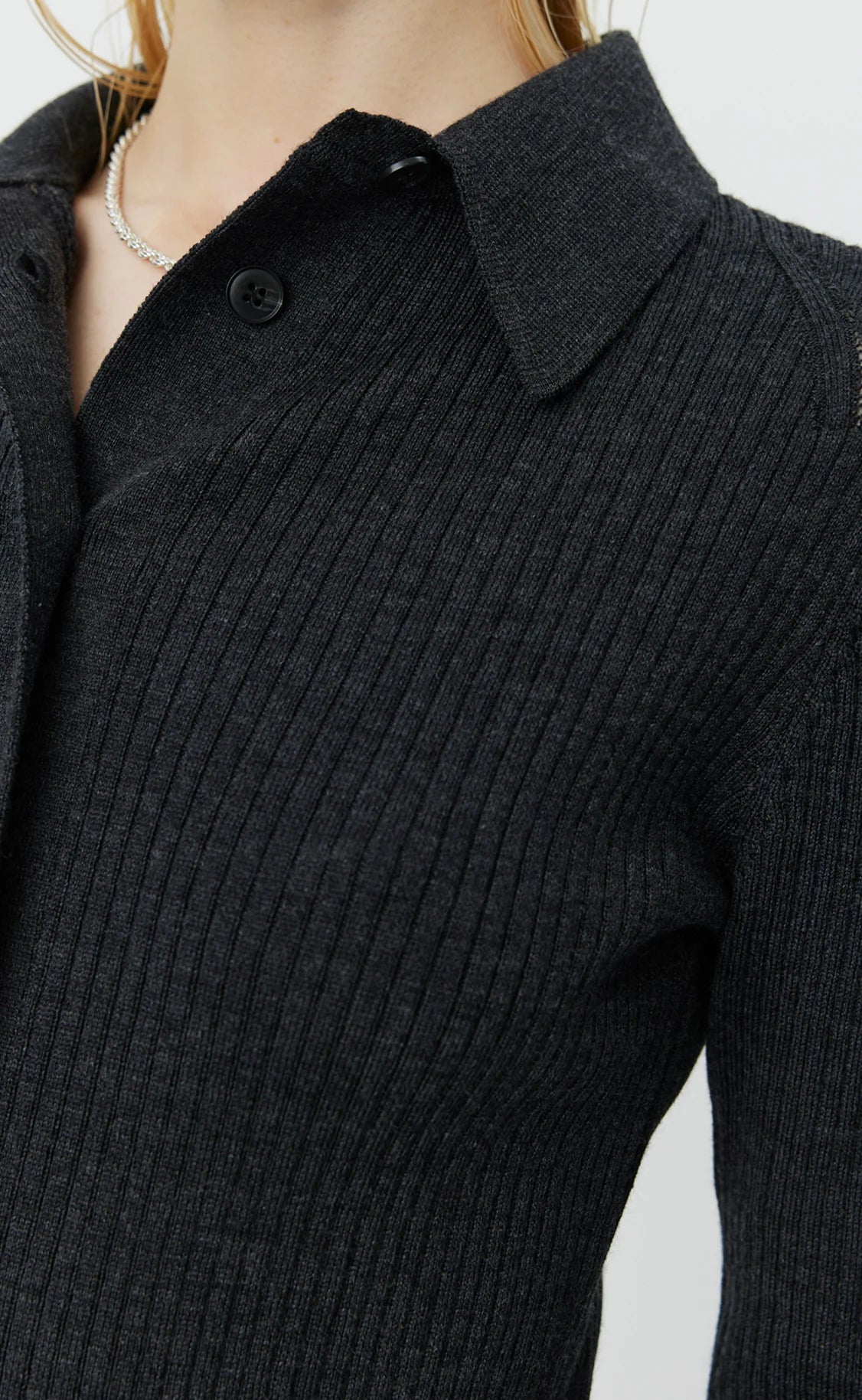 Knitted Rib Shirt