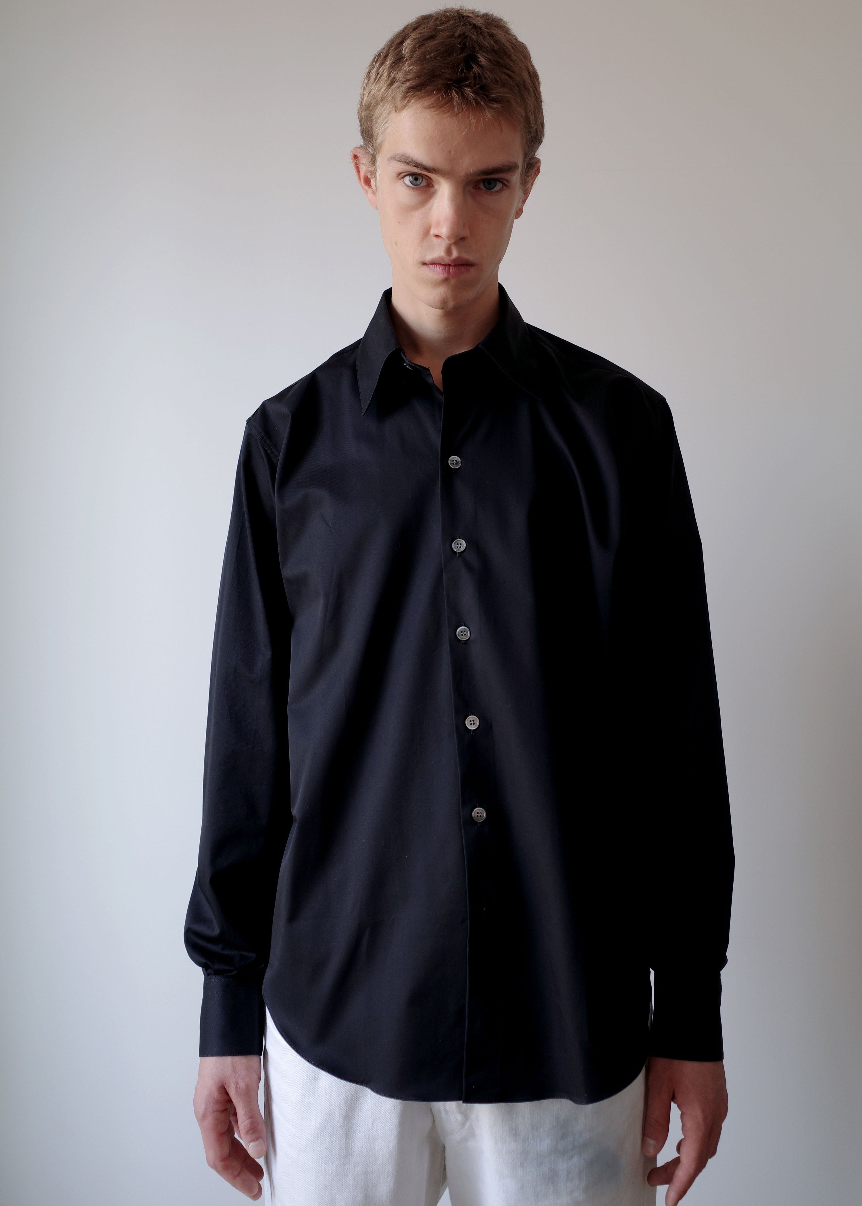 Camisas Manolo Black Normal Shirt