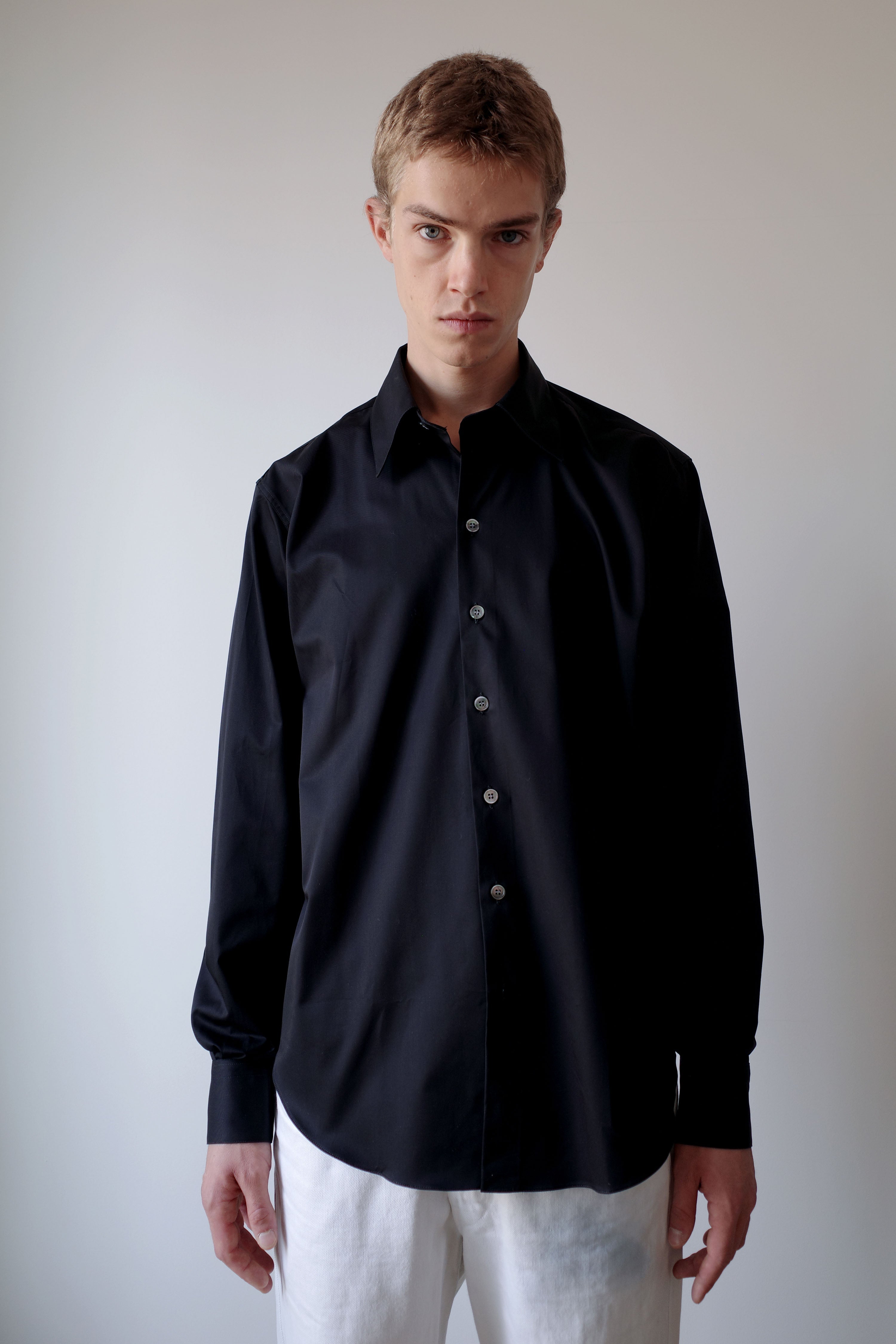 Camisas Manolo Black Normal Shirt