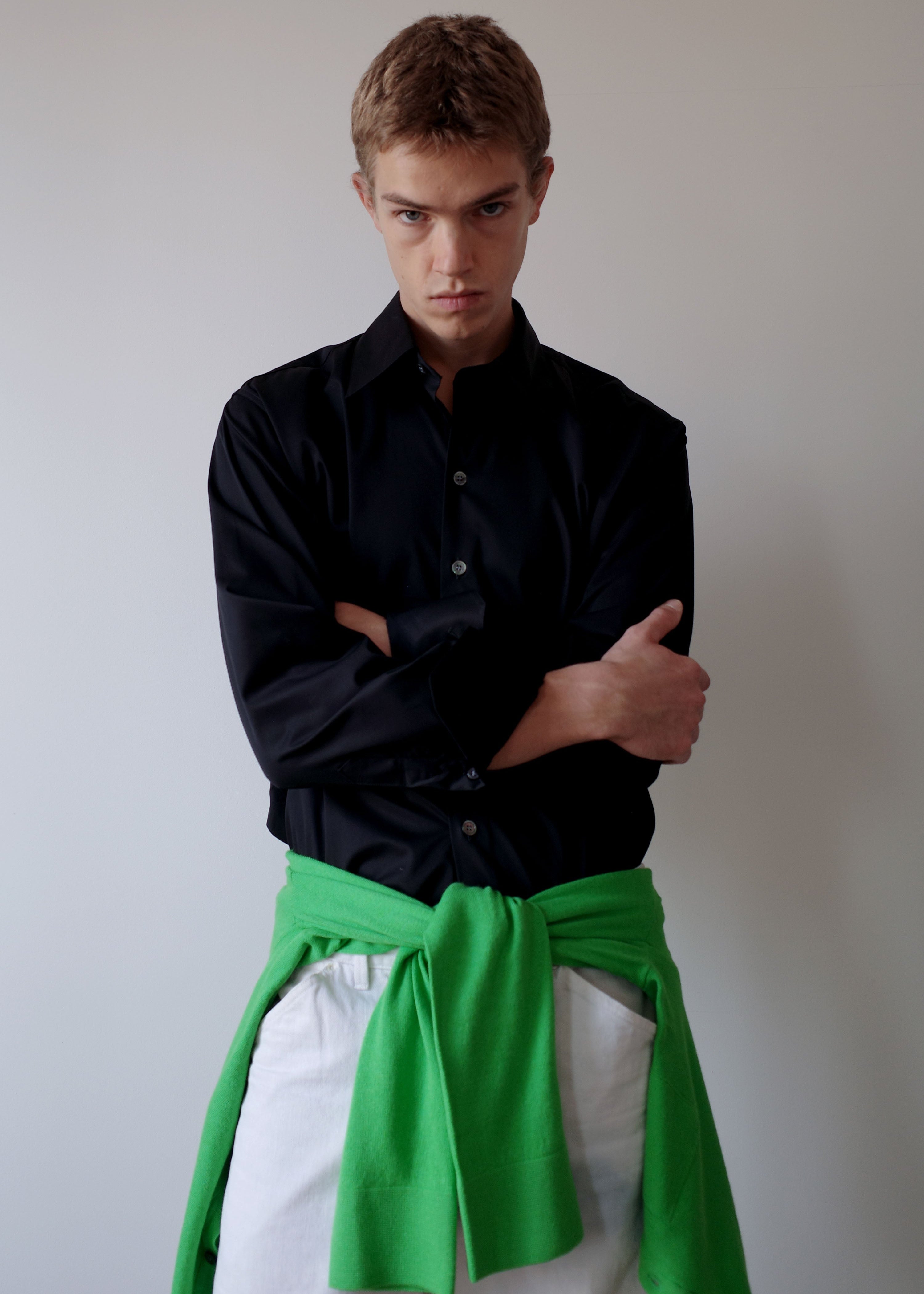 Camisas Manolo Black Normal Shirt
