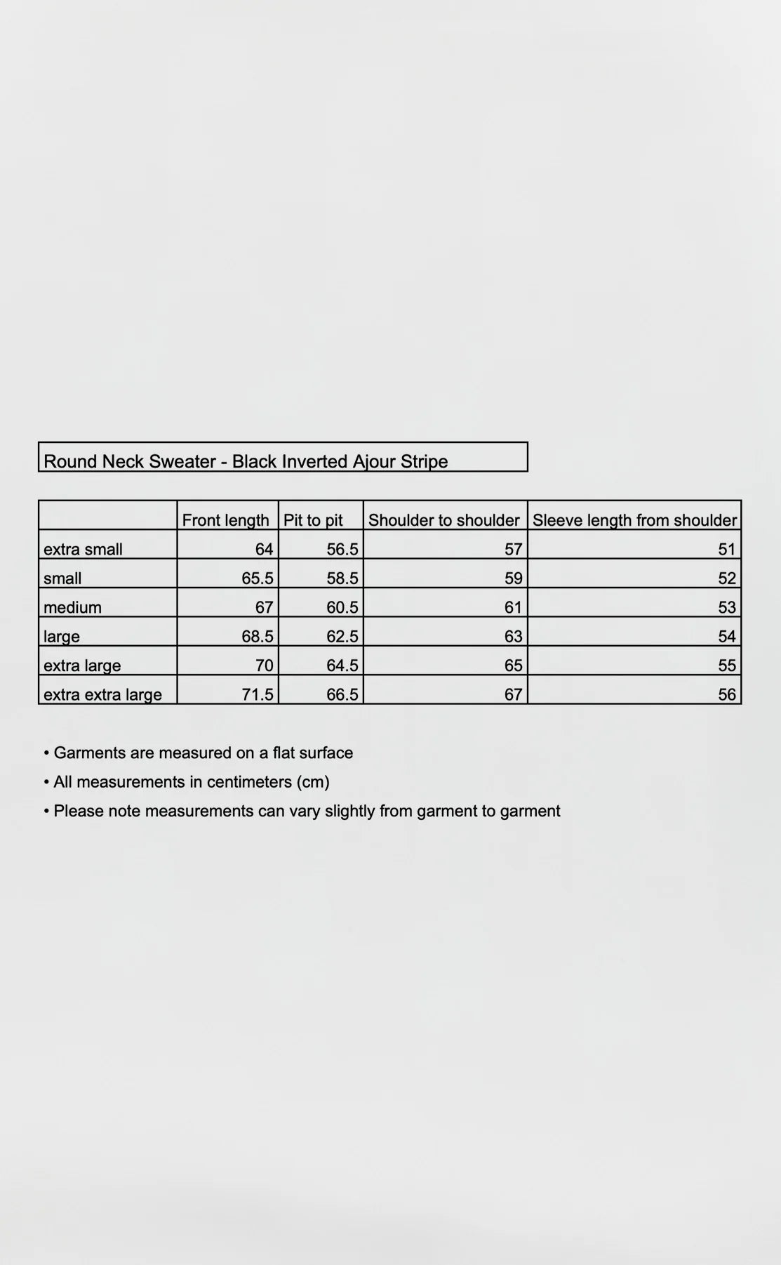 Size Guide