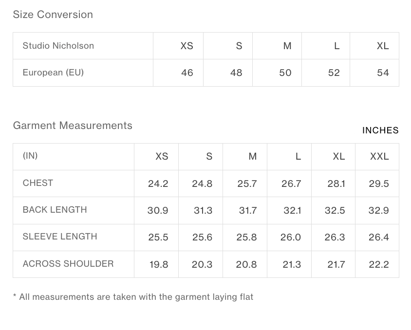 Size Guide