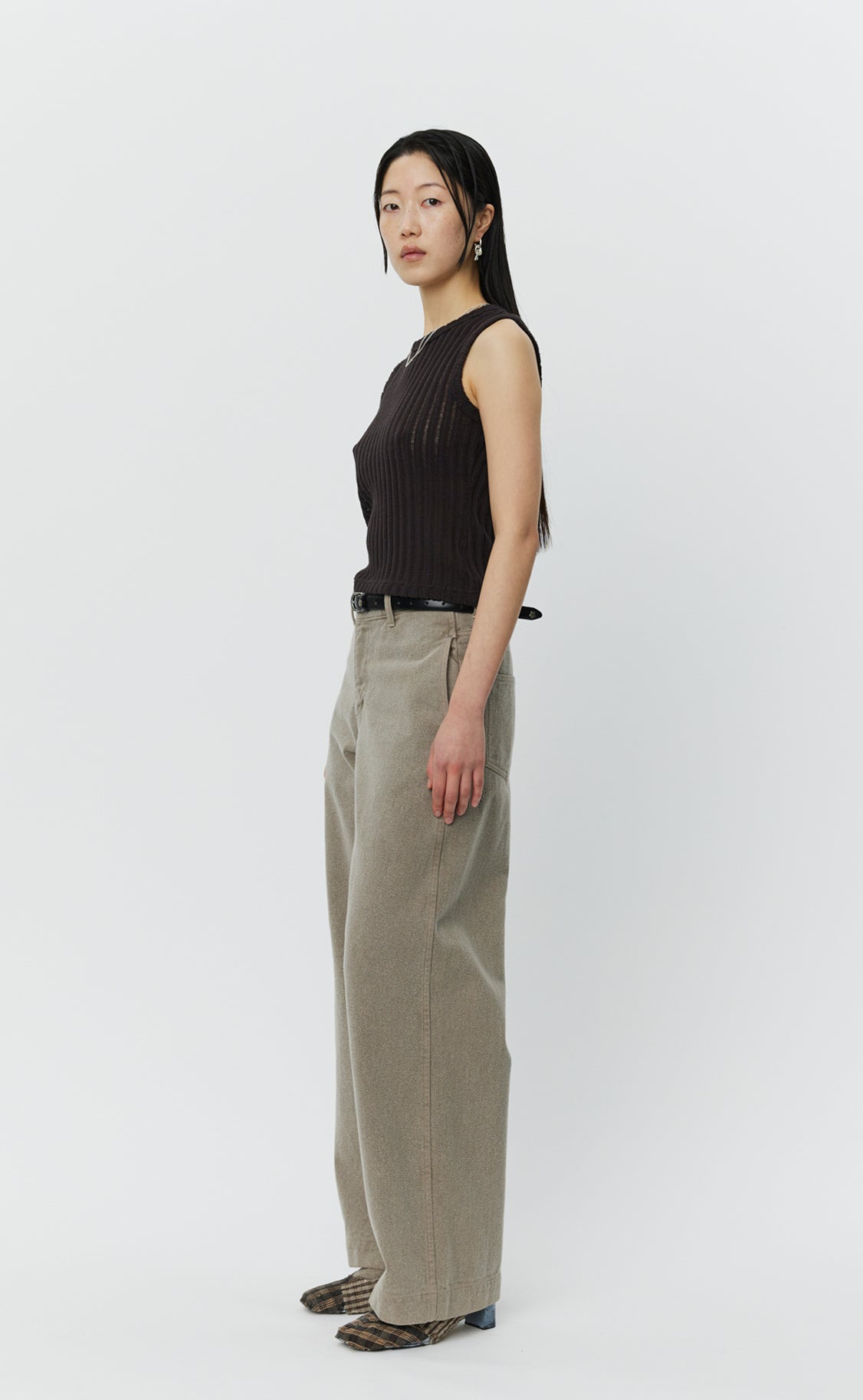 Womens Straight Cut Jeans