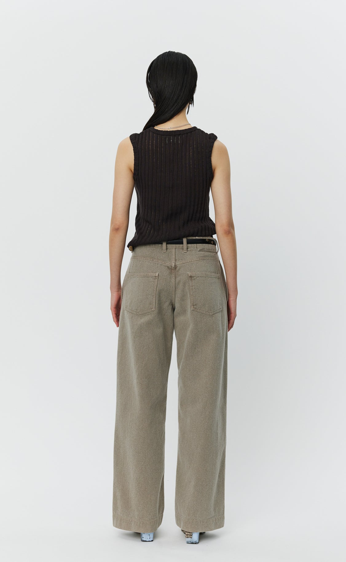 Womens Straight Cut Jeans