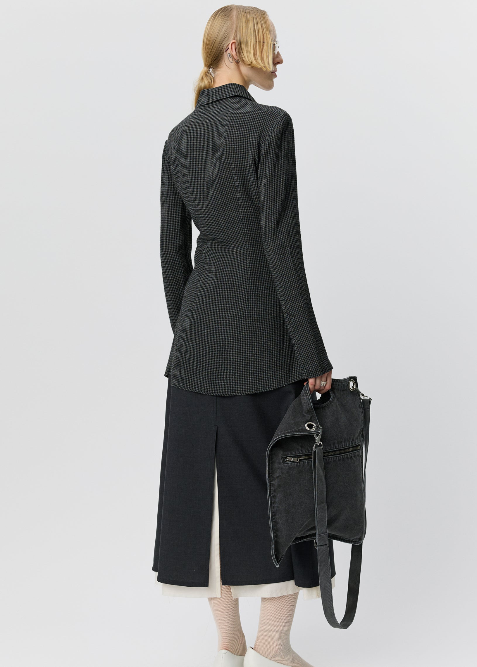 mfpen Committee Shirt - Dark Grey Check