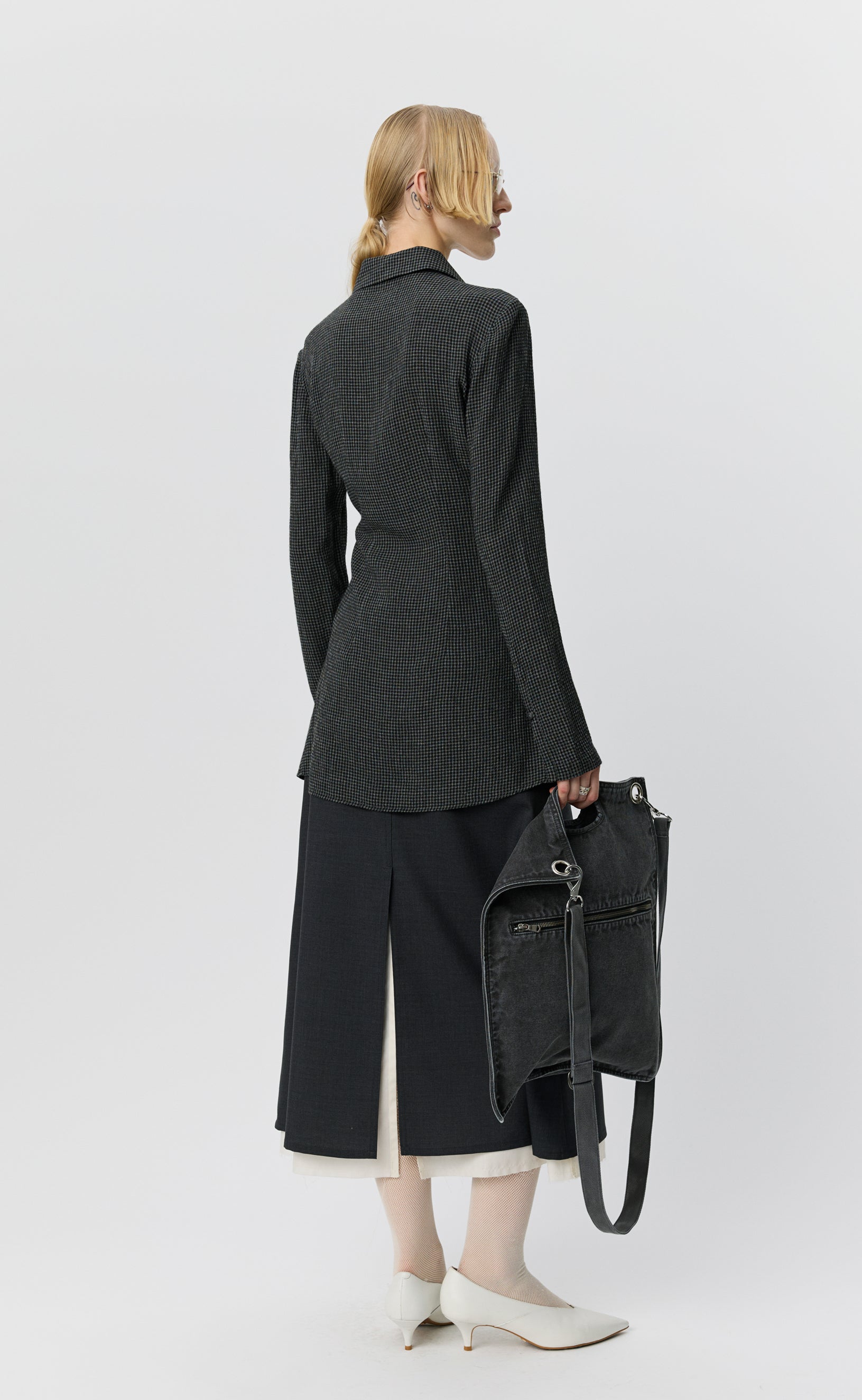 mfpen Committee Shirt - Dark Grey Check