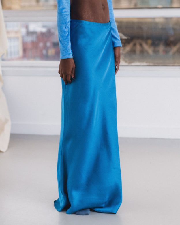 Dydine Fitted Skirt - Ecovero Satin