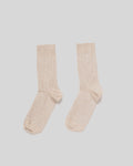 Rib Over Ankle Socks Cotton